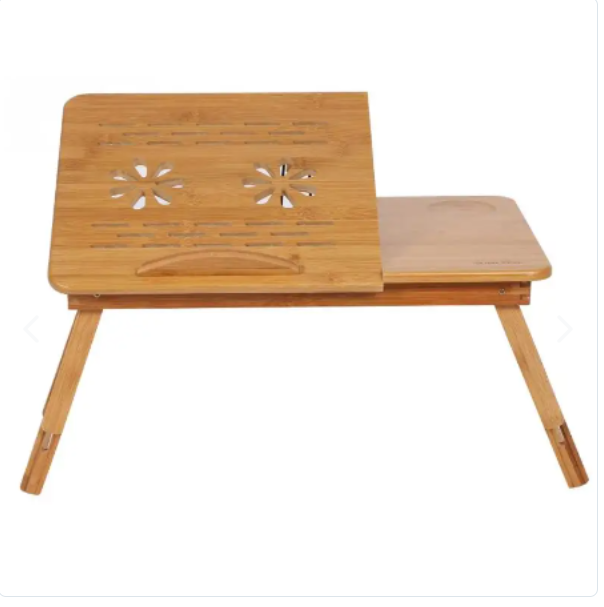 Escritorio Plegable de Bambú para Laptop