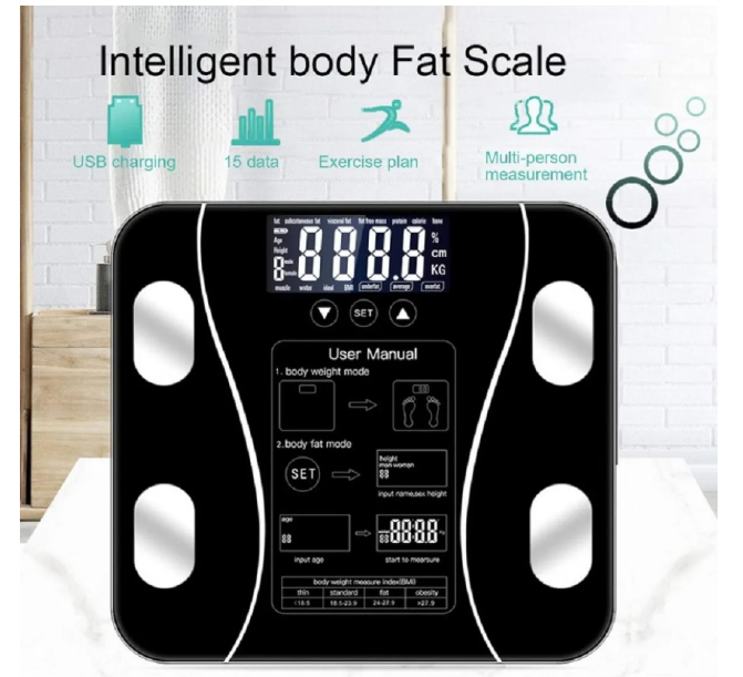 Smart Balanza LED Digital