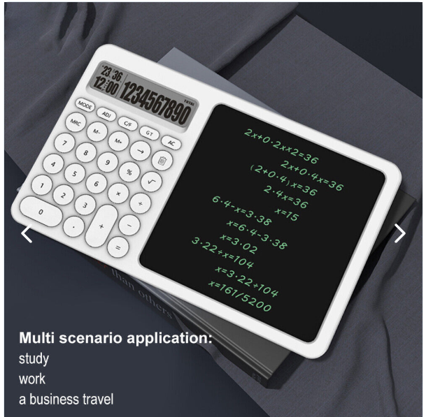 Calculadora Multifuncional Con Tablero L