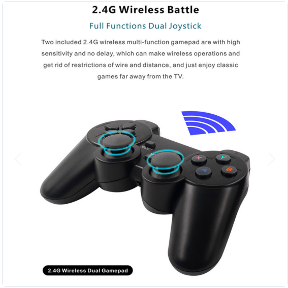 🟢 Game Stick  Consola Portátil Gamepad