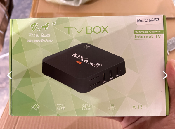 Conversor Tv Box 8k Pro 256gb 512gb