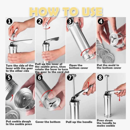 MÁQUINA PARA HACER GALLETAS NAVIDAD