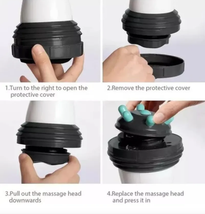 MASAJEADOR ANTI-CELULITIS  MASAJE 4N1