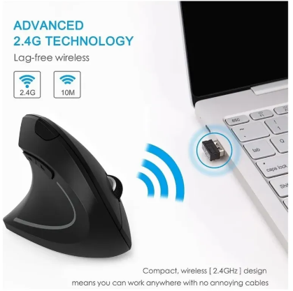 Mouse Ergonómico y Confortable - Mouse L