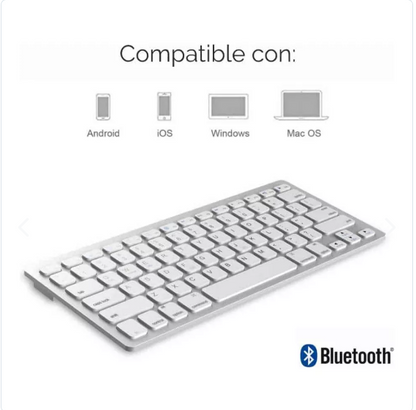 Teclado bluetooth Weibo WB-8022