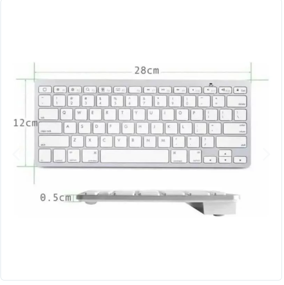 Teclado bluetooth Weibo WB-8022