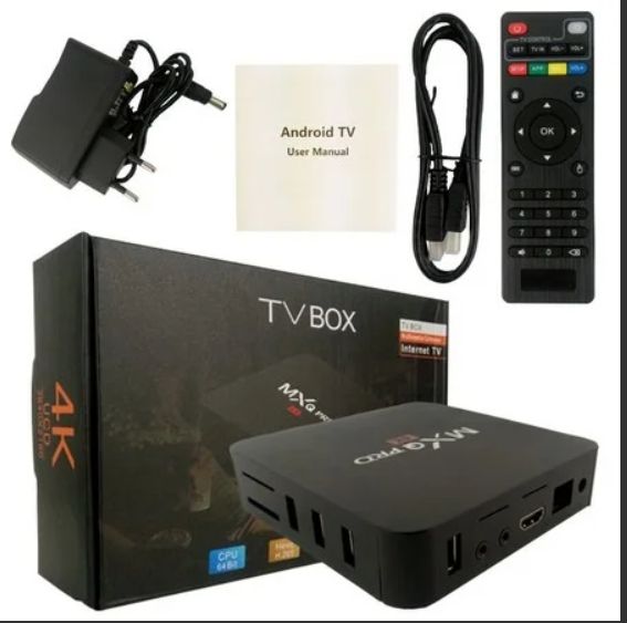 Tv Box 4 k hd Full