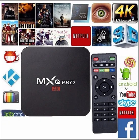 Tv Box 4 k hd Full