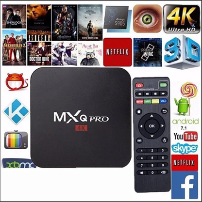 Tv Box 4 k hd Full